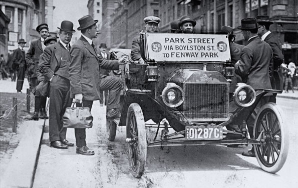Boston The first “bus” to Fenway, in 1915, cost just 5 cents
