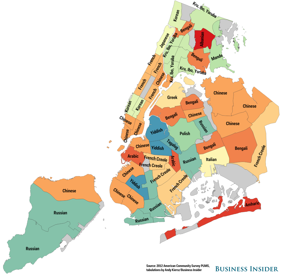 most-common-nyc-non-english-langauge-excluding-spanish