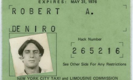 Старое фото: таксист Роберт Де Ниро