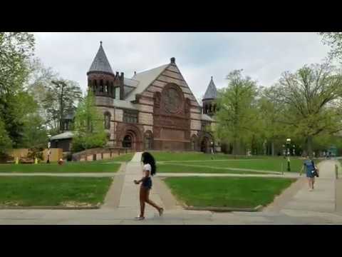 Walking in Princeton, New Jersey