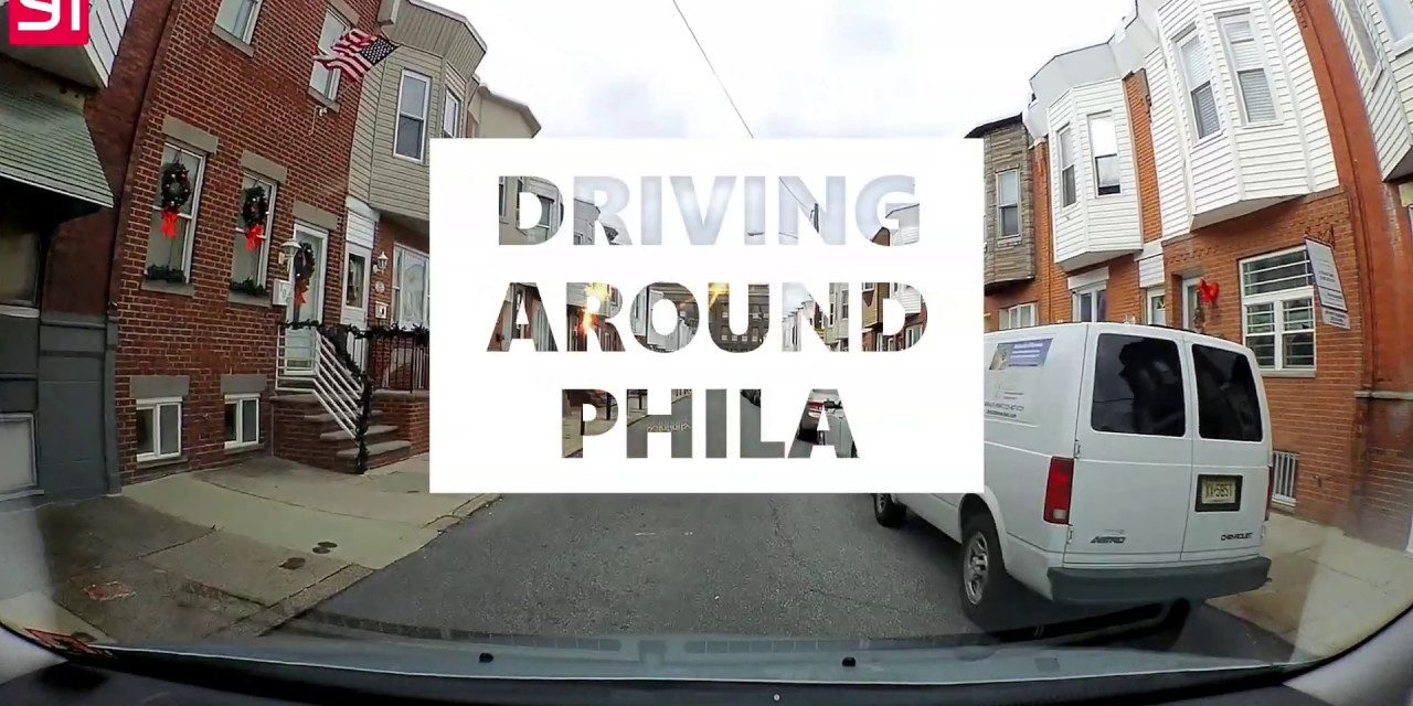 Driving around south and north Philadelphia