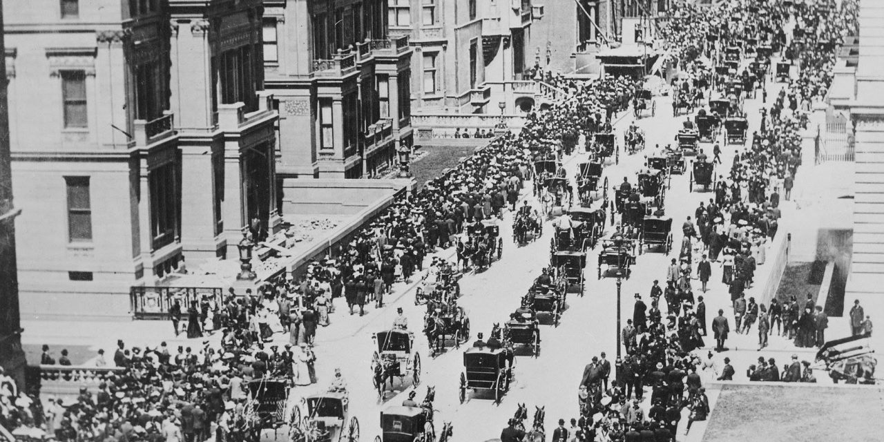 Утро Пасхи на Пятой авеню, 1900 год