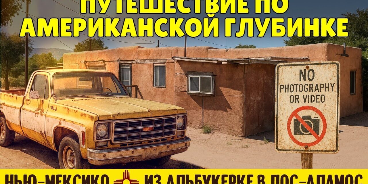 Путешествие по американской глубинке: из Альбукерке в Лос-Аламос | штат Нью-Мексико