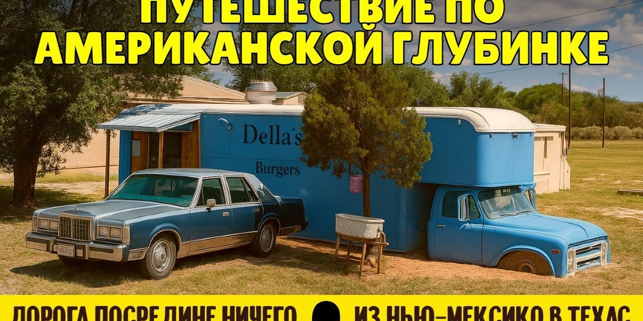 Путешествие по американской глубинке: дорога посредине ничего из Нью-Мексико в Техас